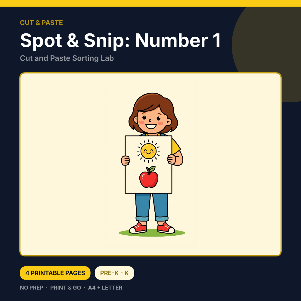 Spot & Snip: Number 1