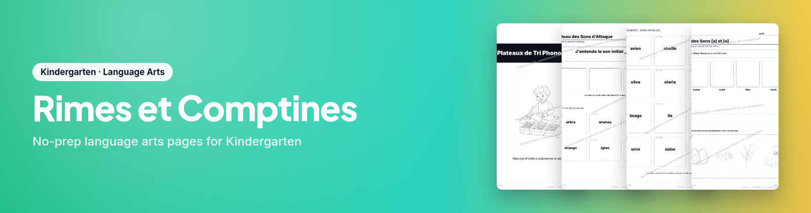 Rimes et Comptines store cover