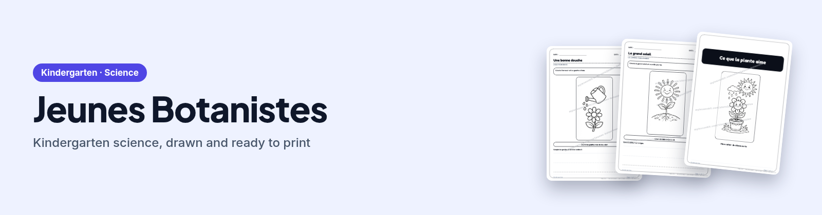 Jeunes Botanistes store cover