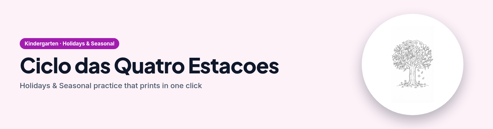 Ciclo das Quatro Estacoes store cover