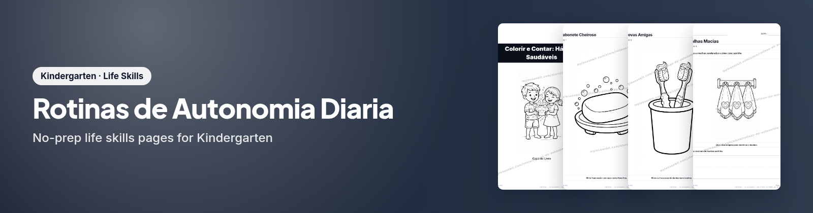 Rotinas de Autonomia Diaria store cover