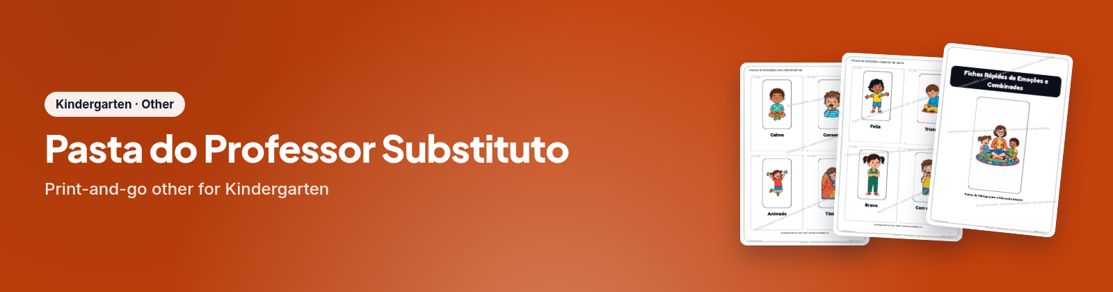 Pasta do Professor Substituto store cover
