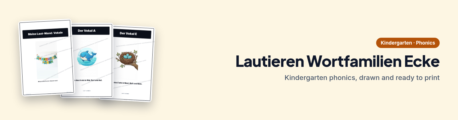 Lautieren Wortfamilien Ecke store cover