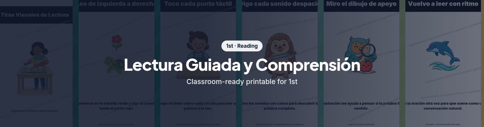Lectura Guiada y Comprensión store cover