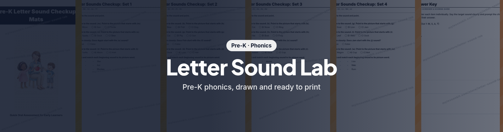 Letter Sound Lab store cover