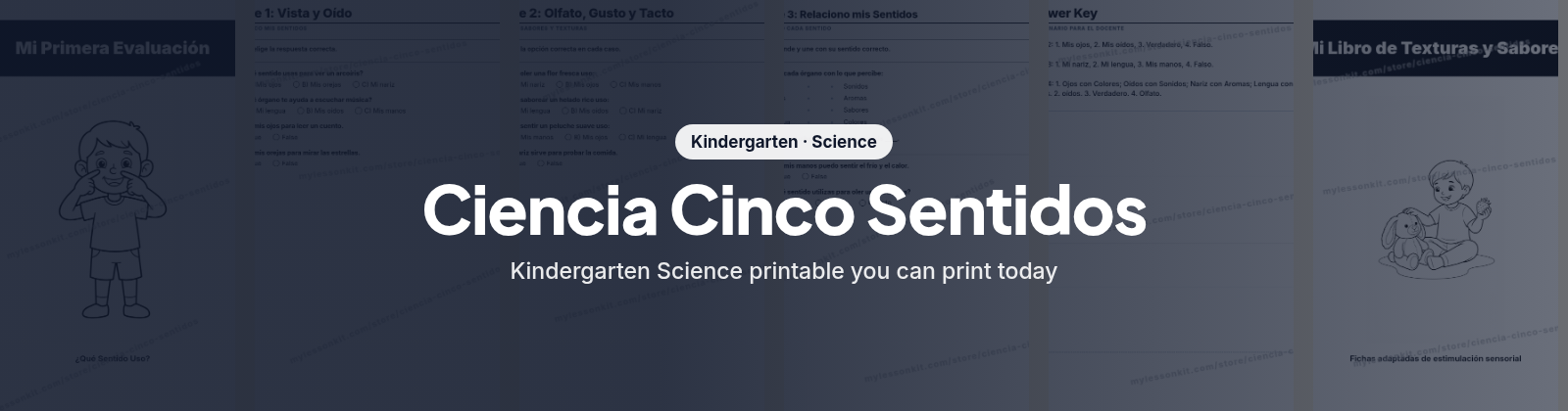 Ciencia Cinco Sentidos store cover