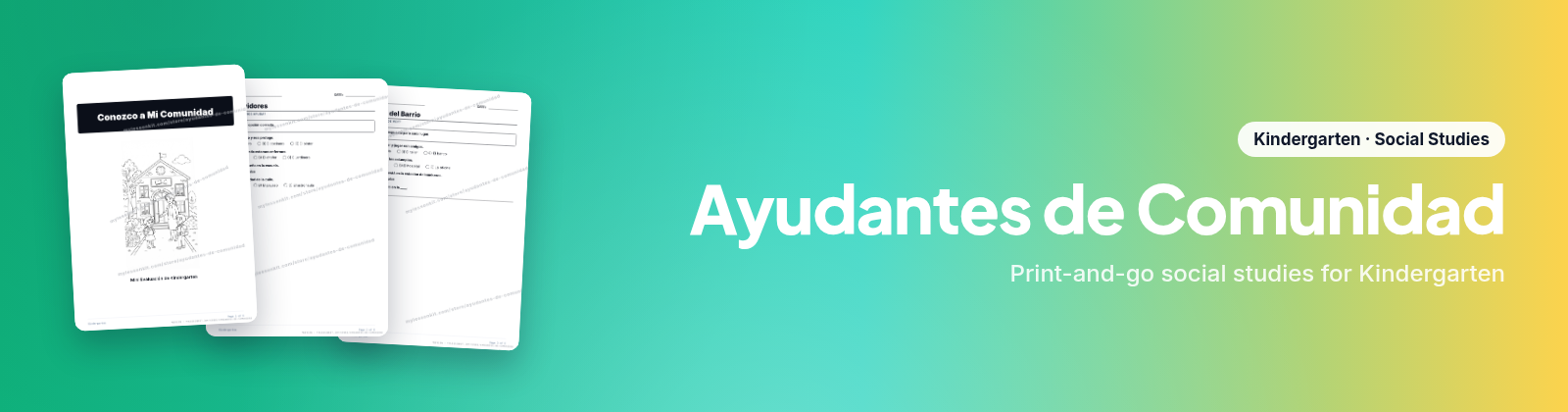 Ayudantes de Comunidad store cover