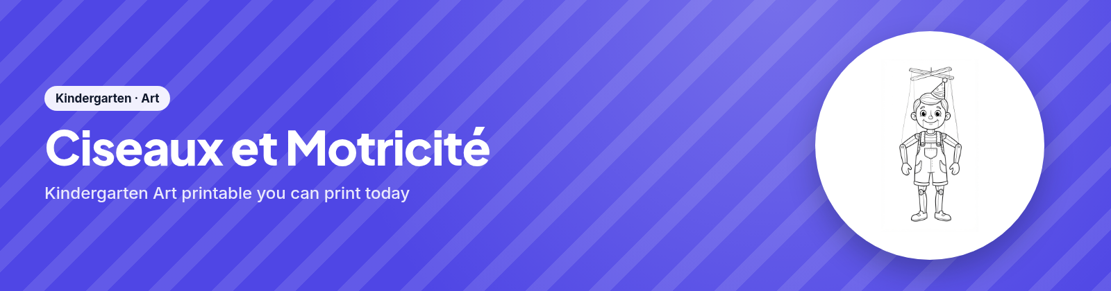 Ciseaux et Motricité store cover