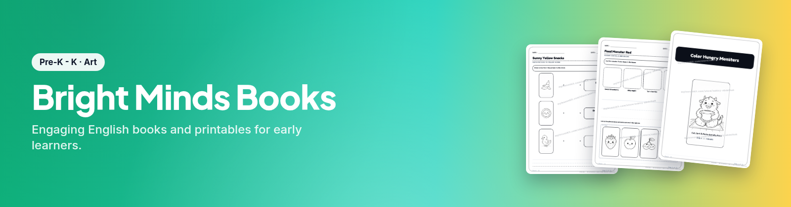 Bright Minds Books store cover