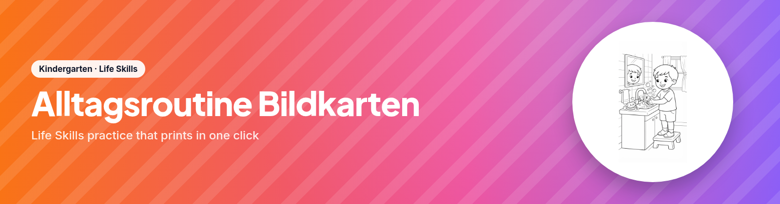 Alltagsroutine Bildkarten store cover